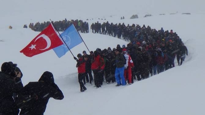 Sarıkamış şehitleri anma yürüyüşü 6