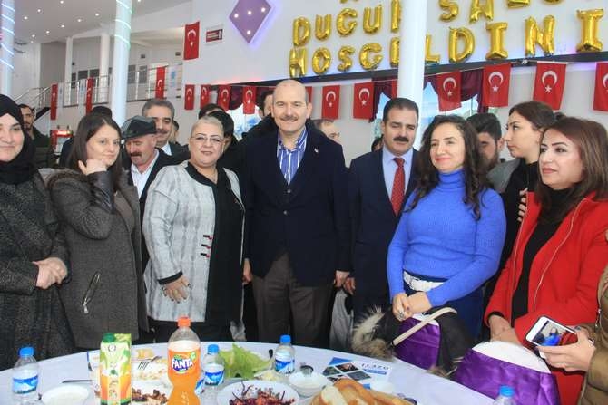 Bakan Soylu Hakkari'de 31