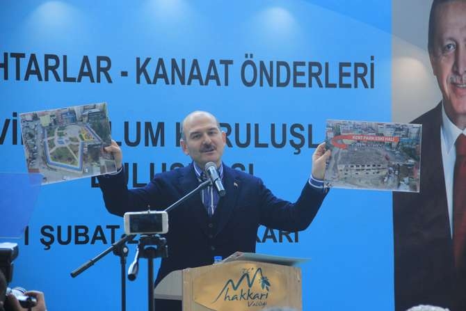 Bakan Soylu Hakkari'de 48