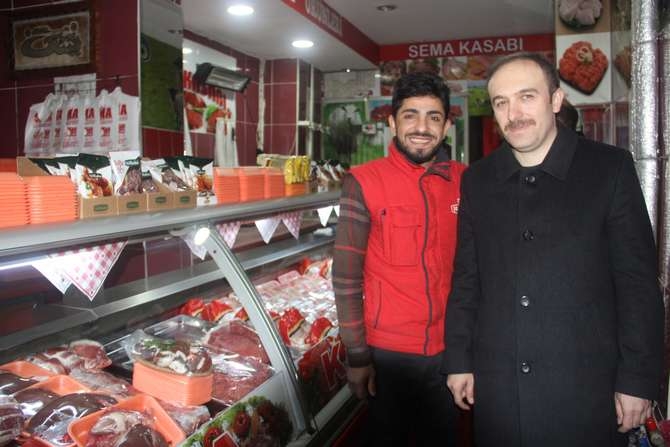 Başkan Epcim'den Altay caddesi esnafına ziyaret 12