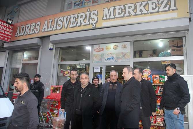 Başkan Epcim'den Altay caddesi esnafına ziyaret 14