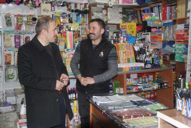 Başkan Epcim'den Altay caddesi esnafına ziyaret 23