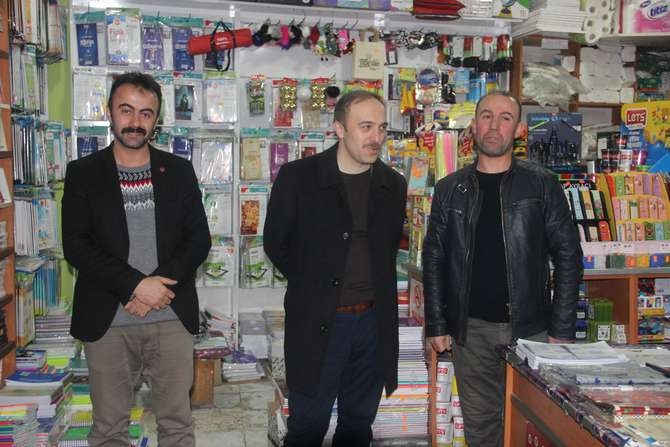 Başkan Epcim'den Altay caddesi esnafına ziyaret 25