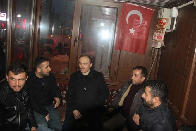 Başkan Epcim'den Altay caddesi esnafına ziyaret 36