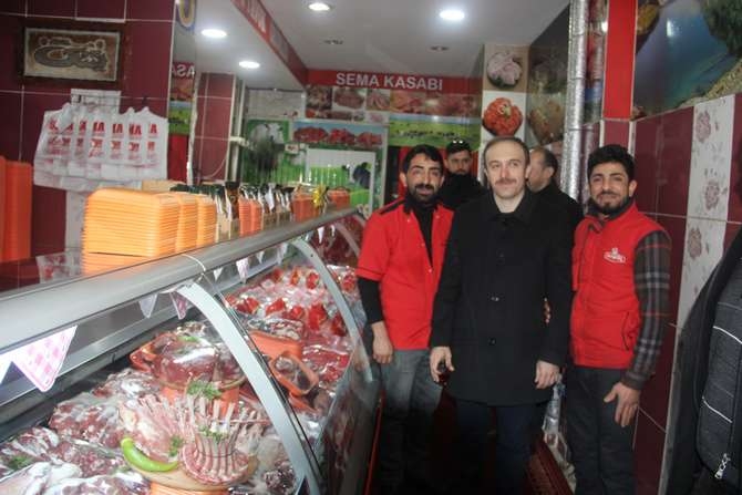 Başkan Epcim'den Altay caddesi esnafına ziyaret 6