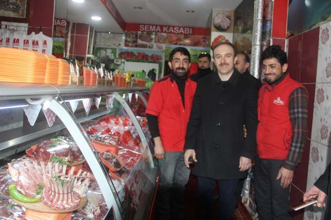 Başkan Epcim'den Altay caddesi esnafına ziyaret 7