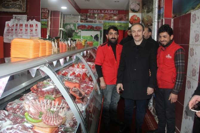 Başkan Epcim'den Altay caddesi esnafına ziyaret 8