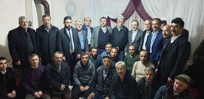 Başkan Epcim, 13 aileye misafir oldu 15