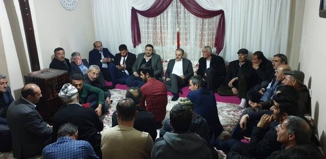 Başkan Epcim, 13 aileye misafir oldu 16