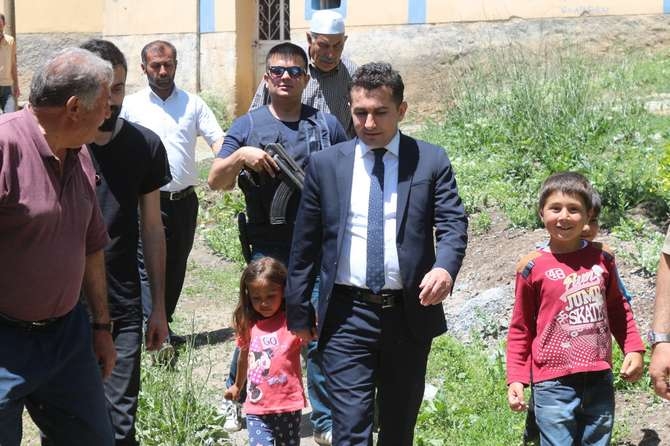 Vali yardımcısı Duruk'a sevgi seli 1