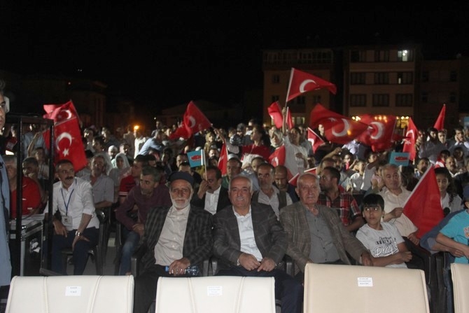 Hakkari'de Milli Birlik ve Demokrasi yürüyüşü 35