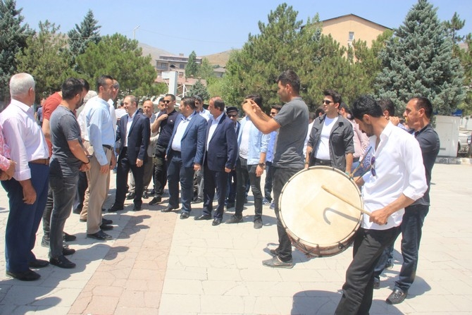 Vali Epcim'e davul zurnalı uğurlama 5