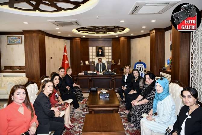 Kadın girişimcilerden Vali Akbıyık’a ziyaret 2