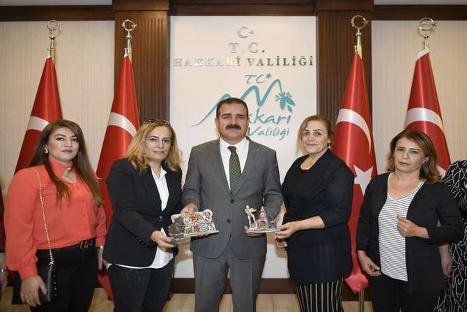 Kadın girişimcilerden Vali Akbıyık’a ziyaret 3