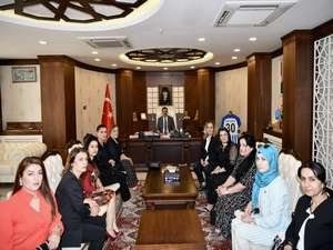 Kadın girişimcilerden Vali Akbıyık’a ziyaret