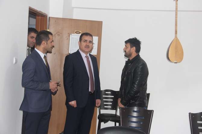 Vali Akbıyık, belediye birimlerini ziyaret etti 7
