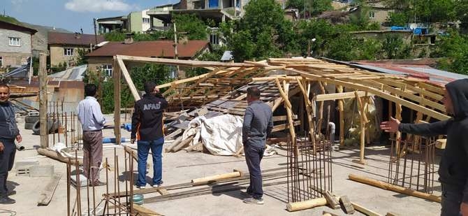 Hakkari'de hasar tespit çalışmaları 1