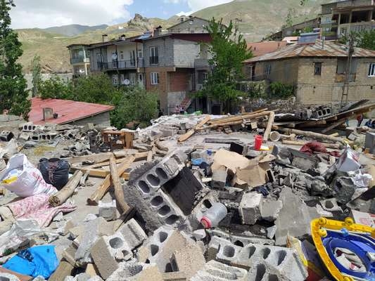 Hakkari'de hasar tespit çalışmaları 7