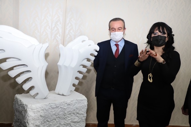 Hakkari'de ilk heykel sergisi açıldı 14