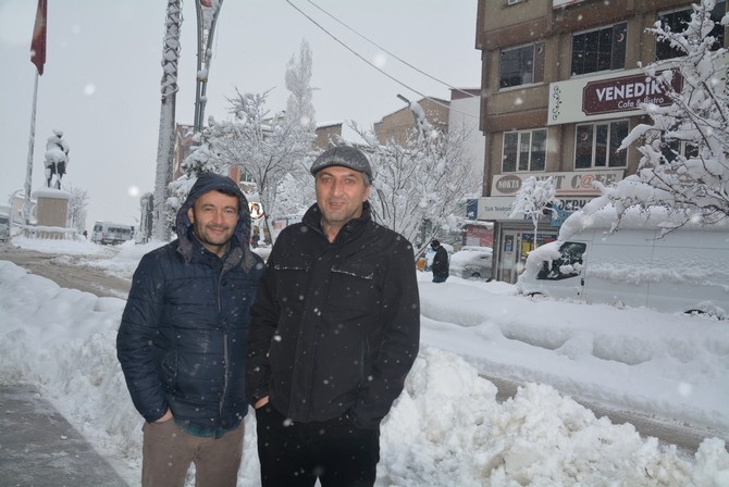 Hakkari’de kar manzaraları 12