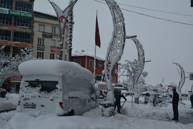 Hakkari’de kar manzaraları 15