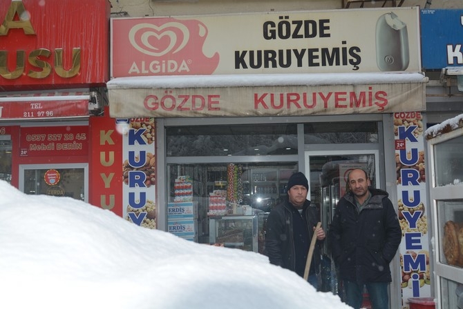 Hakkari’de kar manzaraları 16