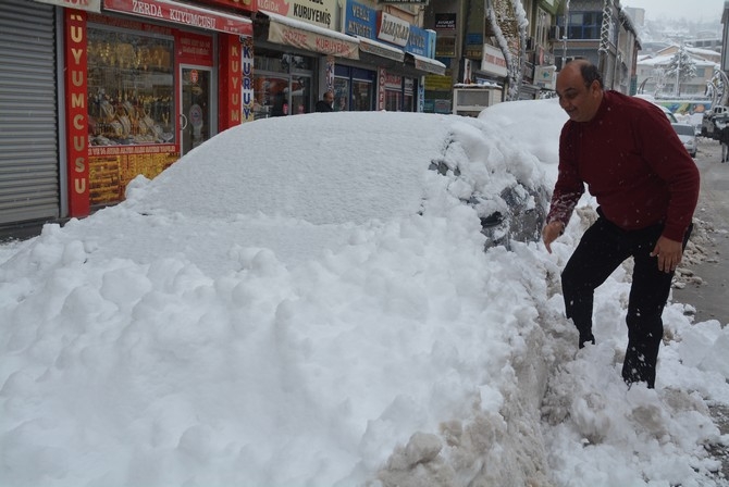 Hakkari’de kar manzaraları 19