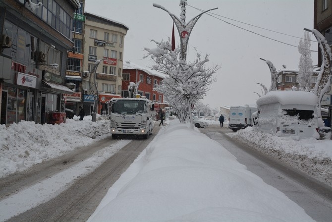Hakkari’de kar manzaraları 22