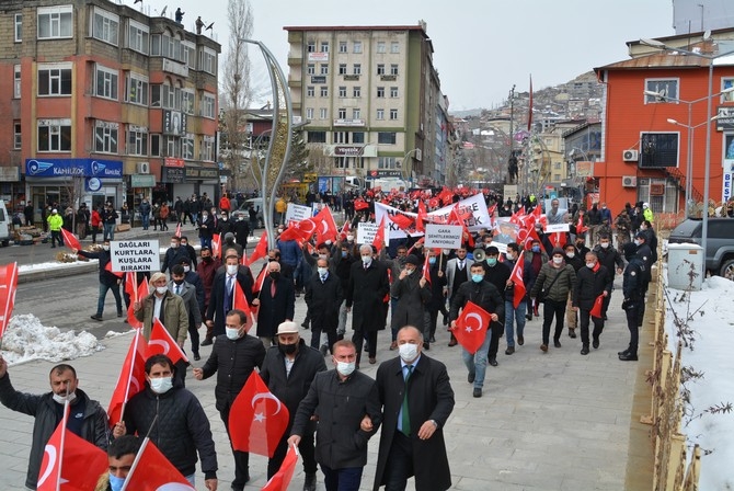 Hakkari teröre karşı tek yürek 2021 17