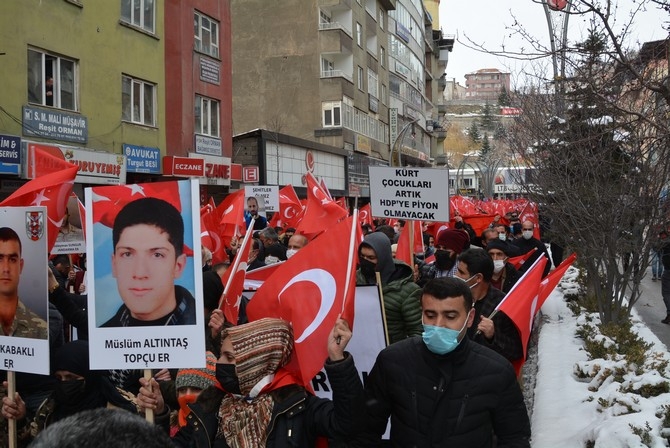 Hakkari teröre karşı tek yürek 2021 8
