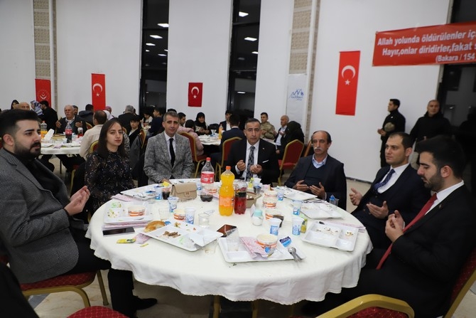 Şehit ve Gazi ailelerine iftar yemeği 10