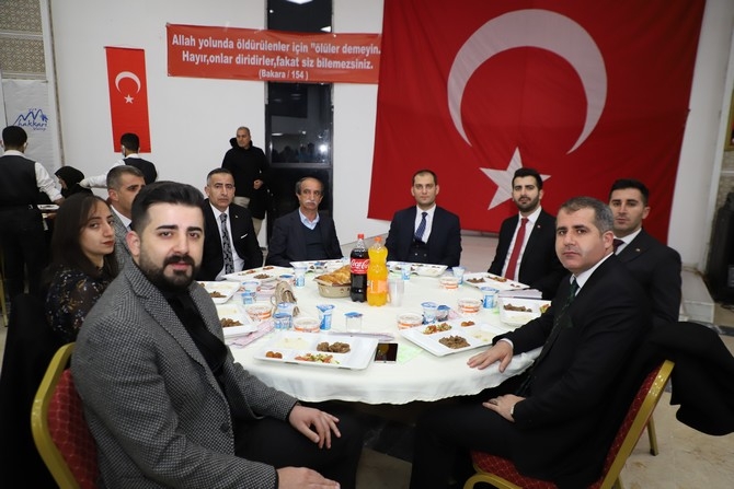 Şehit ve Gazi ailelerine iftar yemeği 8