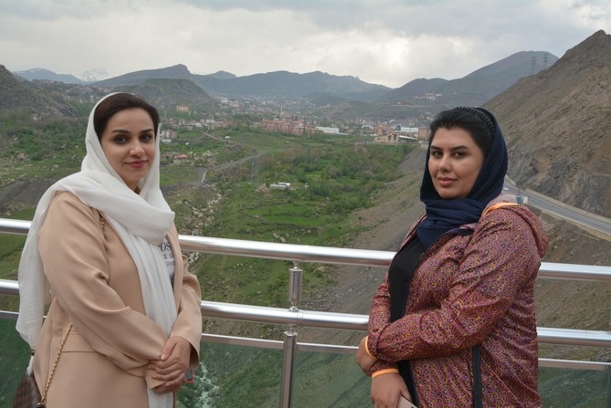 İranlı turistler Hakkari'de 20