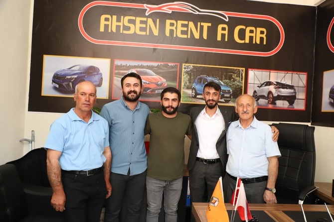 Ahsen Rent A car hizmete açıldı 1