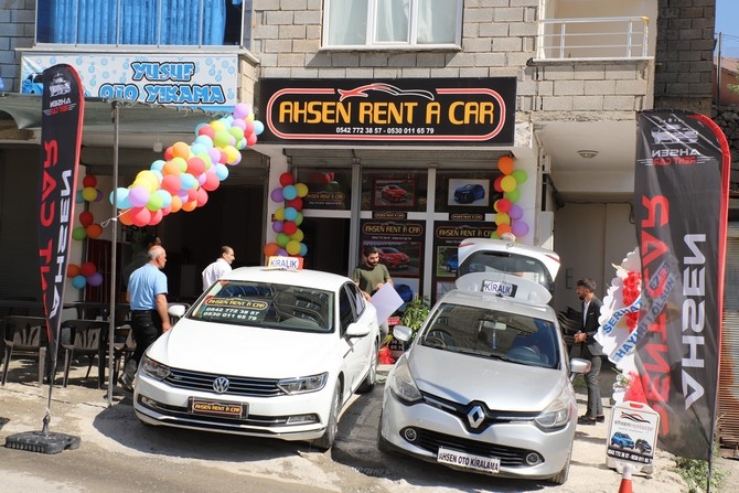 Ahsen Rent A car hizmete açıldı 2