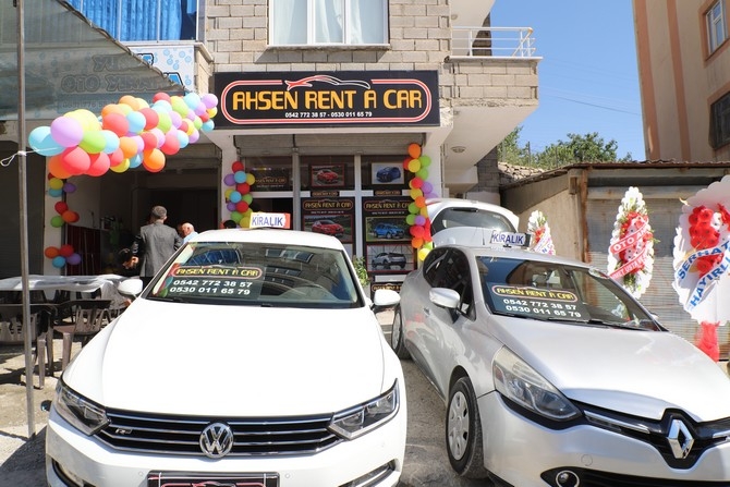 Ahsen Rent A car hizmete açıldı 3