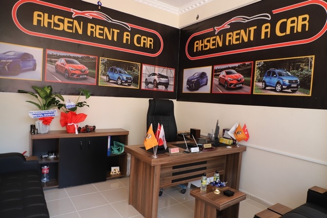 Ahsen Rent A car hizmete açıldı 5