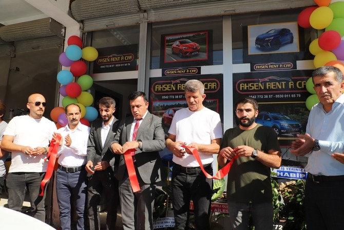 Ahsen Rent A car hizmete açıldı 9