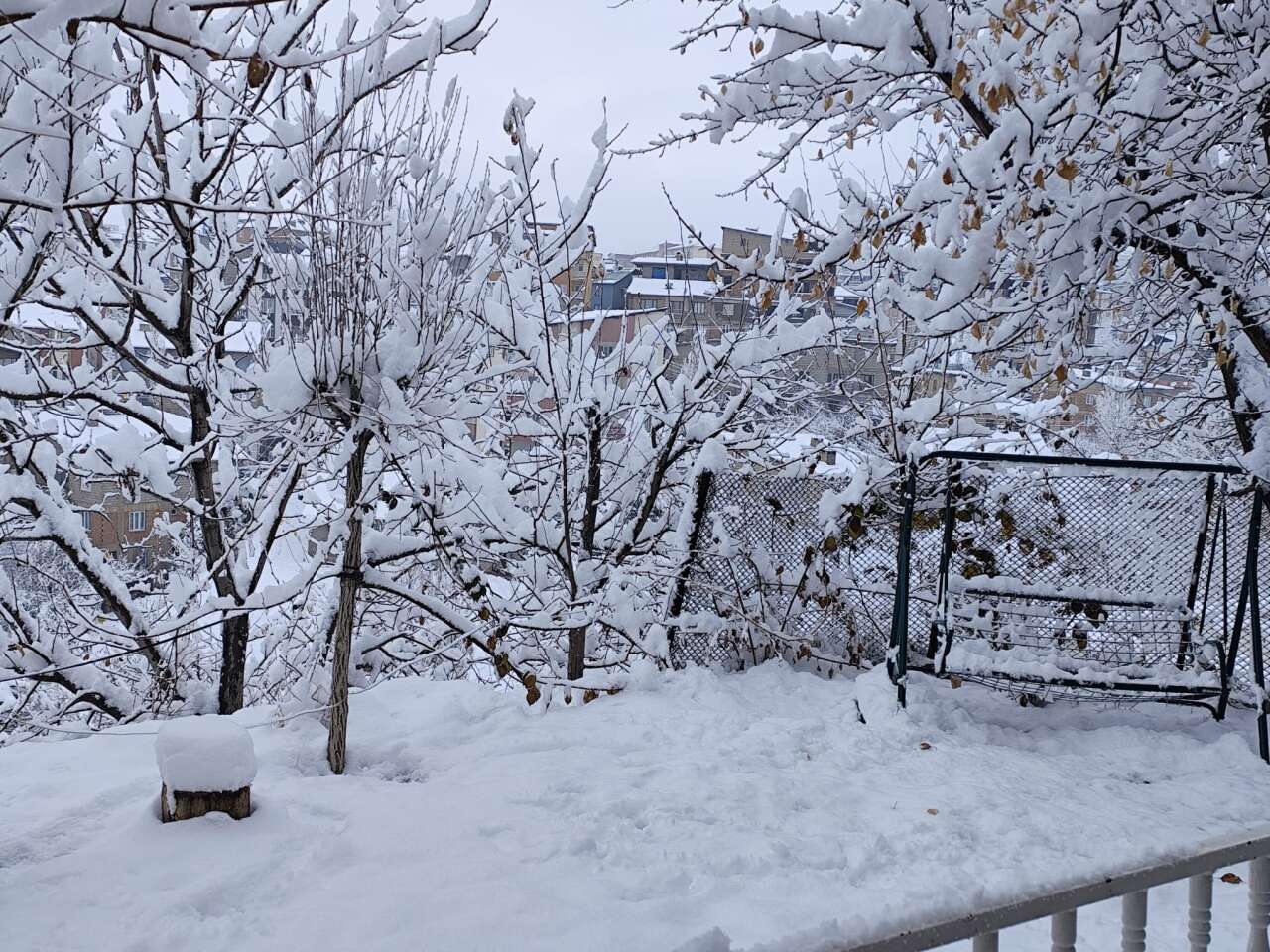 Hakkari'de kar manzaraları 2025 3