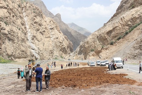 Hakkari'de fidan dikimi 1