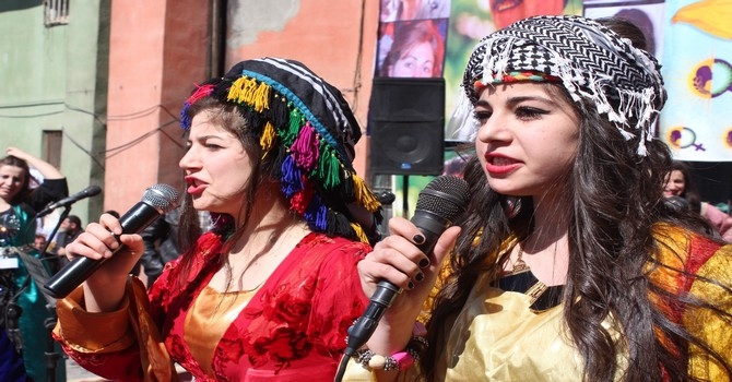 Hakkari'de 8 mart kutlamaları 2015 7