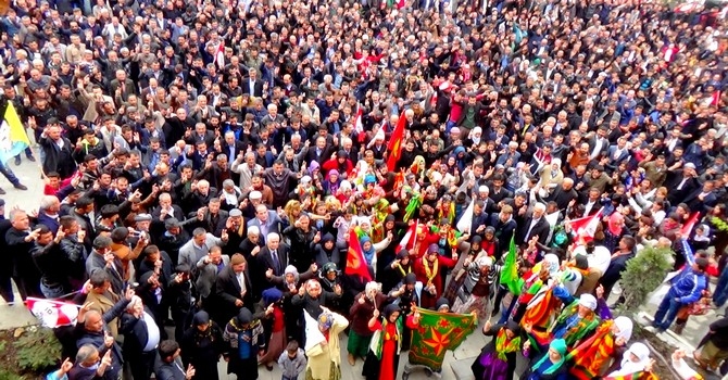 Milletvekili adaylarına coşkulu karşılama 7