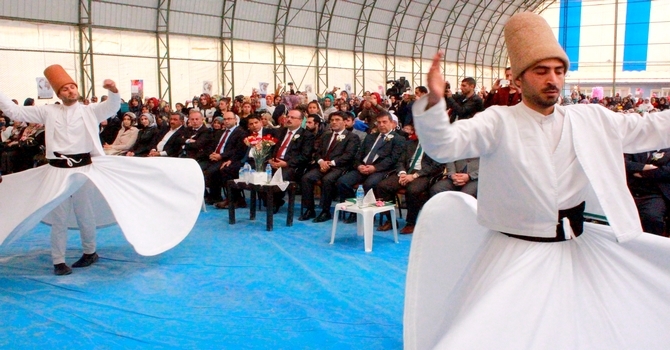 Hakkari'de ilk defa semazen gösterisi düzenlendi 8