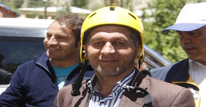 Hakkari'de rafting heyecanı 2