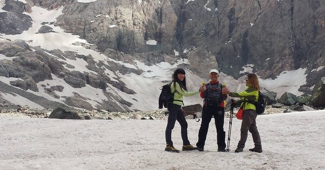 Cilo-Buzul dağlarına ilk turist kafilesi geldi 12