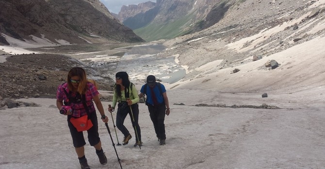 Cilo-Buzul dağlarına ilk turist kafilesi geldi 6