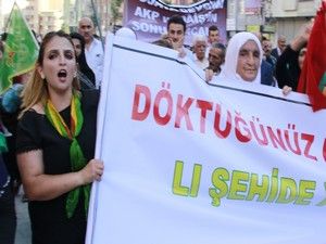 Işid protestosu