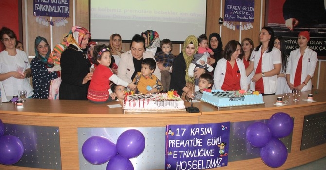 “Dünya Prematüre günü” kutlandı 10