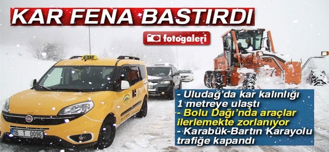 Mevsimin ilk karı yurtta etkili oldu 2