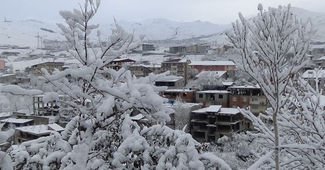Hakkari’den kar manzaraları 2